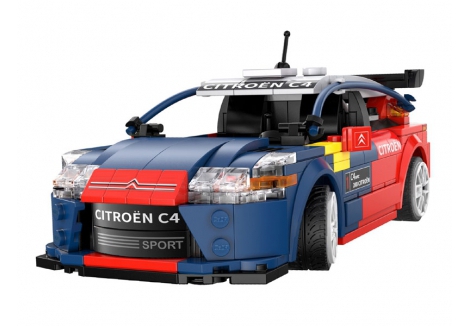 CaDA Citroen C4 WRC 1/20 RC Building Car 329 Pieces C51078W