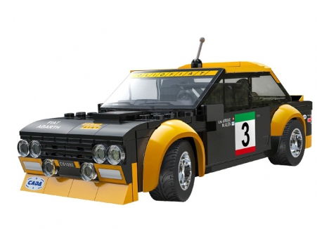 CaDA Fiat Abarth 131 1/20 RC Programmable Building Car C51092W