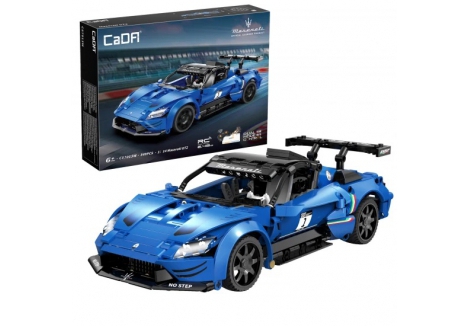 CaDA Maserati GT2 1:14 Race Car Brick Model 549pcs Remote Control C57013W