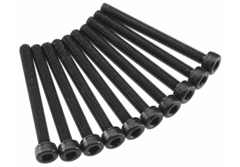 Cap Head M3x30mm Black (10) - Z-AXA091