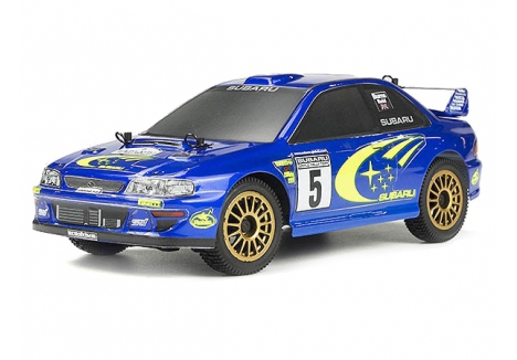 Carisma Brushless 4WD Micro Rally Car 1/24 Scale with 8000Kv Motor – Subaru WRC Blue – CA80068