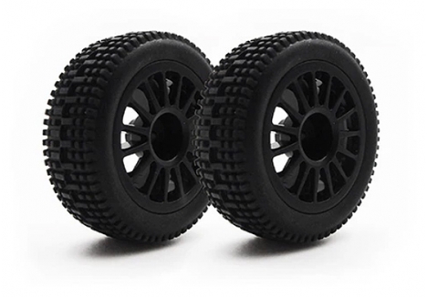 Carisma GT24 1/24 Micro Rally RC Car Rear Wheel and Tyre Set CA15758