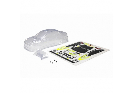 Carisma GT24 Subaru Clear Polycarbonate Bodyshell 1/24 Scale RC Car CA16126