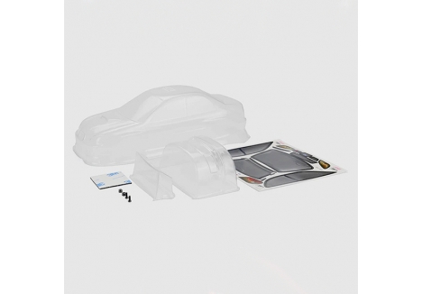 Carisma GT24 Subaru STI-9 Clear Body Shell 1/24 Scale Polycarbonate CA16316