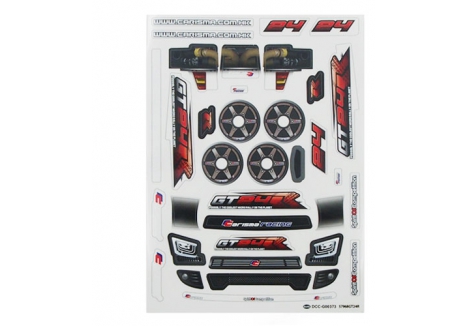 Carisma GT24R Rally Car Decal Sheet Official Personalisation Graphics CA15654