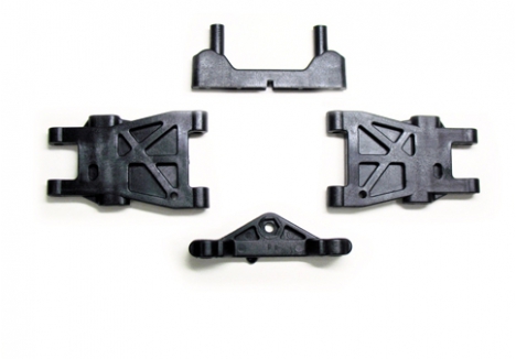 CARISMA M40S/M40S 2.0 REAR SUSP. ARM SET/HINGE PIN MOUNTS CA14101