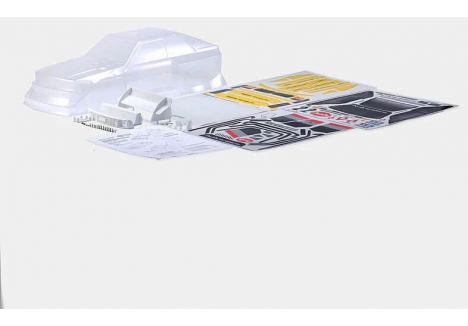 Carisma M48S Audi Sport Quattro S1 1/8 RC Rally Clear Body CA16514