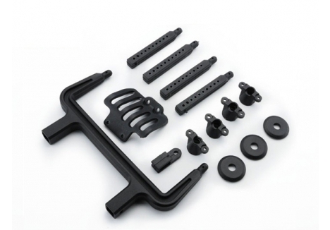 Carisma Scale Adventure Body Post and Motor Guard Set CA15851