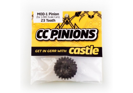 Castle Creations 23 Tooth MOD1 Pinion Gear 5mm Shaft M-CC6513