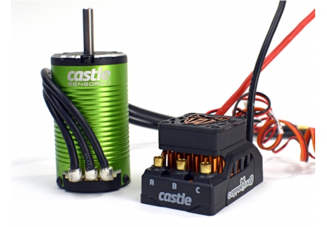 Castle Creations Copperhead 10 Sensored 1/10 Brushless Motor ESC Combo 2100KV P-CC010-0166-15