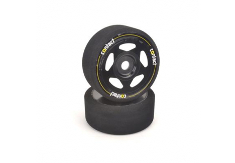 Contact RC GT8 Rally Pre-Glued Foam Tyres Black 45Sh 97mm JB45BV2
