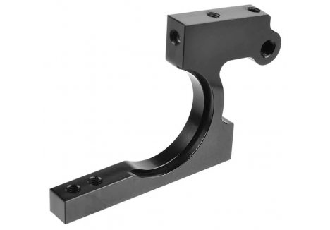 CORALLY BULKHEAD FRONT LEFT 7075 ALUMINIUM BLACK C-00130-212