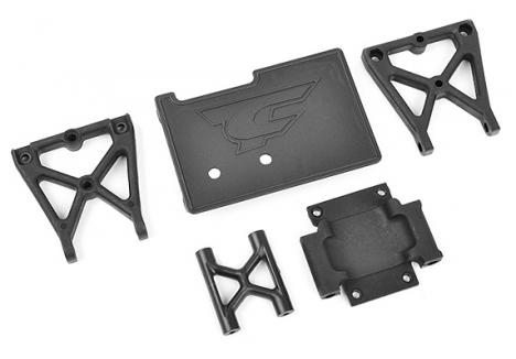 CORALLY CENTER ROLL CAGE MOUNT COMPOSITE 1 SET C-00180-301