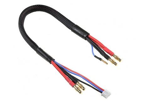 Corally Charge Balance Lead 2S 4mm Banana Connector 2S XH Port C-50289