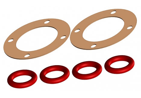 Corally Diff Gasket Set for Triton SP RC Chassis C-00250-074