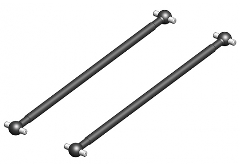 CORALLY DRIVE SHAFT REAR STEEL 2 PCS C-00250-070