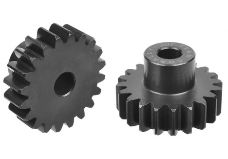 CORALLY M1.0 PINION SHORT HARDENED STEEL 20 TEETH 5MM SHAFT