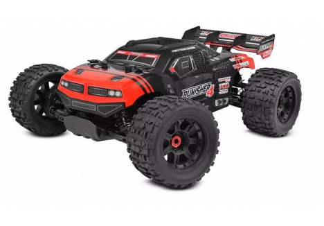 Corally Punisher 4 1/10 4WD Brushless RC Monster Truck RTR Red C-00292-R