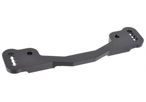 Corally Steering Rack Aluminium CNC Machined 6061-T6 Black Anodised C-00180-175-3