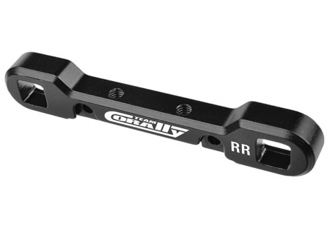CORALLY SUSPENSION ARM MOUNT HD RERE 8MM ALUMINUM BLACK 1 PC C-00180-873