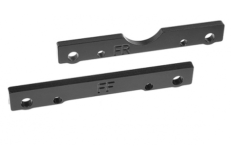 Corally Suspension Arm Mount XTR Front 7075 Aluminium Hard Anodised C-00180-419