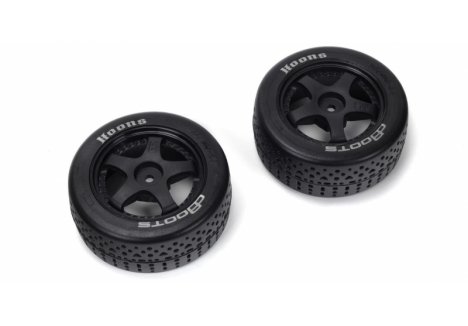 dBoots Hoons 35/085 2.4 (Silver) Belted 5-Spoke (mega / 3S)