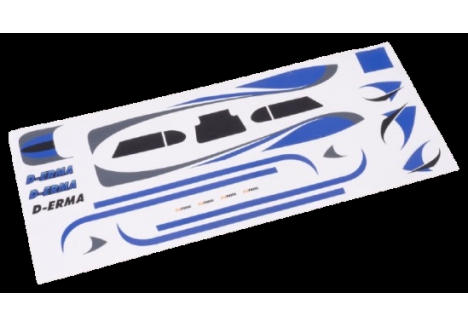 Decal Sheet Blue (for 500mm PA-18)