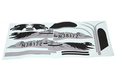 Decal Sheet (for 1700mm PA-18 Super Cub)