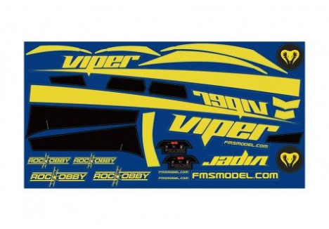 Decal Sheet (for 70mm Viper)