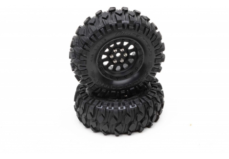 DURATRAX Class 1 Showdown CR C3 1.9 inch Mounted Tires Black (2) G-DTXC4074