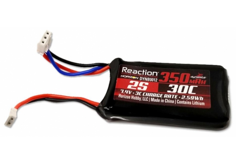 DYN Battery 7.4v 350mAh 2s LiPo (SCX24) O-DYNB0012