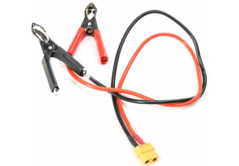 DYN DC Pwr Cord: Alligator - XT60 Batt(DYNC2040,2050) O-DYNC1108
