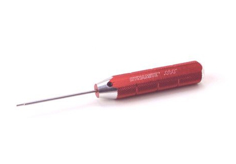 DYN Machined Hex Driver, Red: .050 T-DYN2910