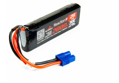 Dynamite 2000mAh 2S 7.4V 30C LiPo Battery EC3 Mini O-DYNB20233