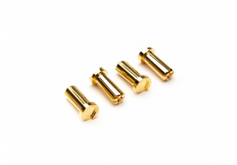 Dynamite 5mm Low Profile Bullet Connectors Pack of Four RC Car Connectors O-DYNC0176