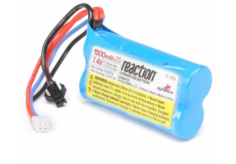 Dynamite 7.4V 1500mAh 2S Li-Ion Battery Jet Jam Pool Racer DYNB0110