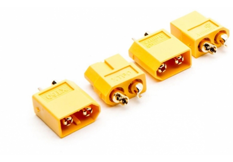 Dynamite XT-60 RC Connector Set 3.5mm Male Female Pair DYNC0140