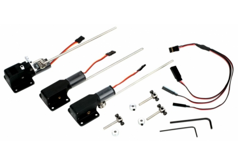 E-Flite 15-25 Tricycle Electric Retracts RC Aircraft Landing Gear EFLG230