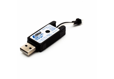 E-flite 1S USB Li-Po Charger 500mAh High Current Ultra Micro O-EFLC1013