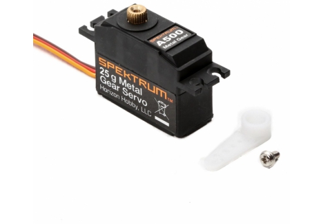 E-flite 25g Metal Gear Servo Compact RC Model Control Z-SPMSA500