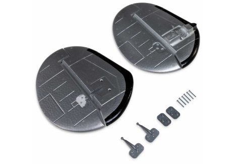 E-flite Beechcraft D18 1.5m Painted Vertical Fins Left Right Z-EFL106256