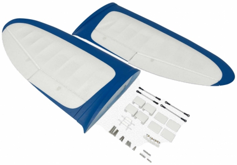 E-flite Commander mPd 1.4m Painted Wing Set Left Right Z-EFL14822