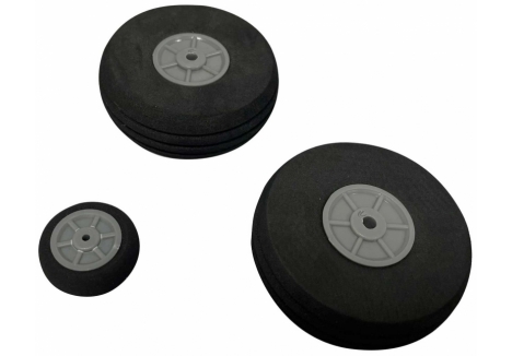 E-flite Commander mPd 1.4m Replacement Wheels Set Two 54mm One 25mm EFL14835