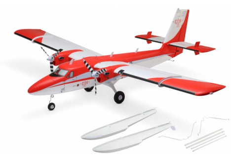 E-flite DHC-6 Twin Otter 1.4m RC Aeroplane PNP Combo Floats A-EFL32075CF