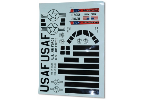 E-flite EC-1500 Twin 1.5m Decal Sheet Replacement Graphics Kit EFL15768