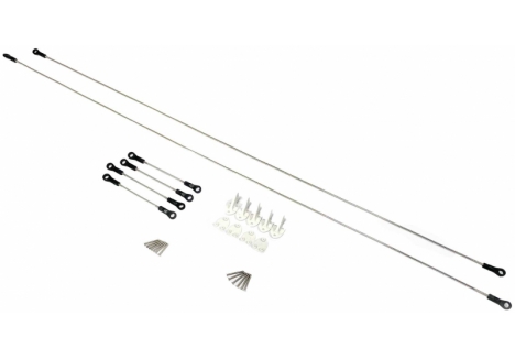E-flite Pushrod Set Commander mPd 1.4m RC Aircraft Spare Part EFL14826