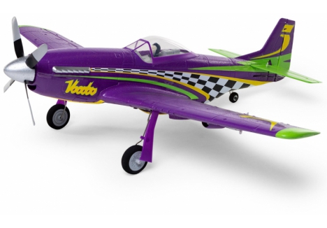 E-flite UMX P-51D Voodoo BNF Brushless RC Plane AS3X SAFE A-EFLU4350