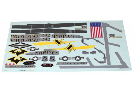 EFL Decal Sheet: F-18 80mm EDF Z-EFL3992