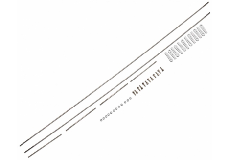 EFL Pushrod Set w/Ball Links: Super Timber 1.7m Z-EFL-1338