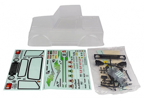 Element RC Enduro Bushido 1/10 RC Rock Crawler Clear Body EL42172